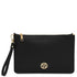 Diva - Leather clutch with chain strap
